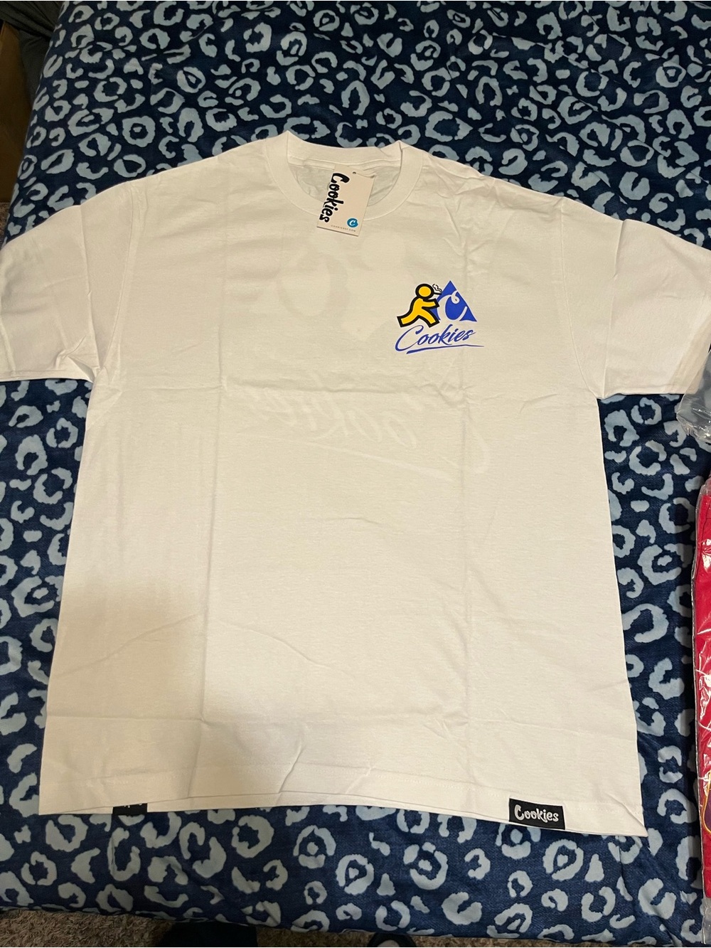 Cookies Men's White Short-Sleeve Logo T-Shirt